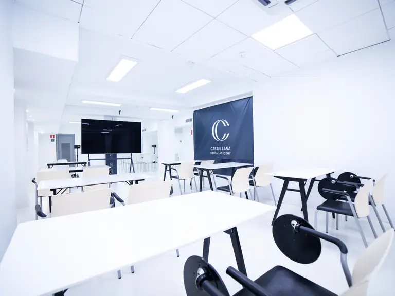 Aula de formación de Castellana Dental Academy